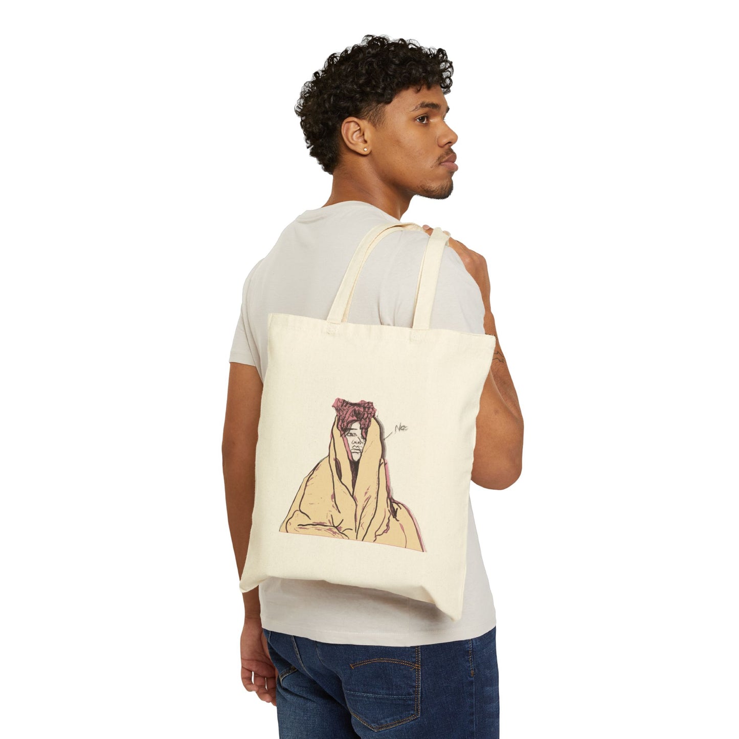 Just No - Cotton Canvas Tote Bag